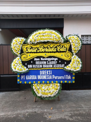 Papan Bunga Duka di Lungkang Kule
